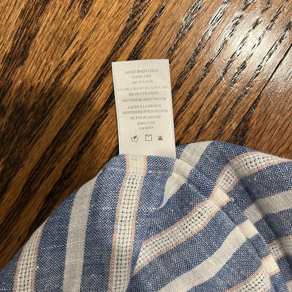 Rails Linen Isabelle Mykonos Striped Off The Shou… - image 6